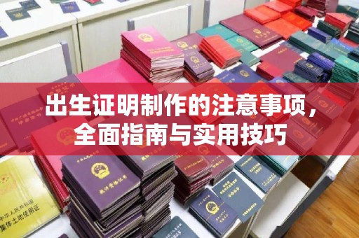 藁城出生证明制作的注意事项，全面指南与实用技巧