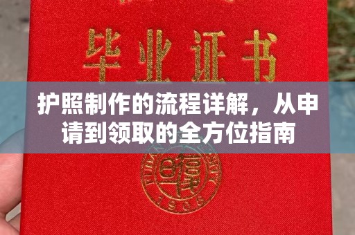 藁城护照制作的流程详解，从申请到领取的全方位指南