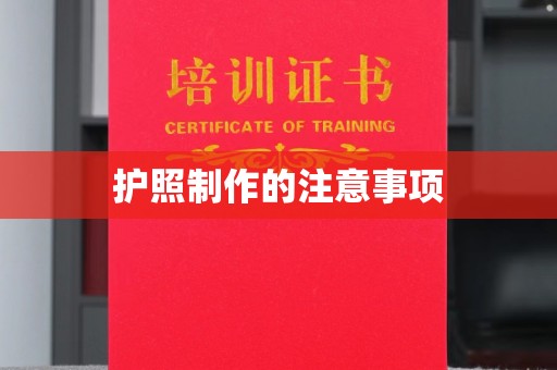 藁城护照制作的注意事项